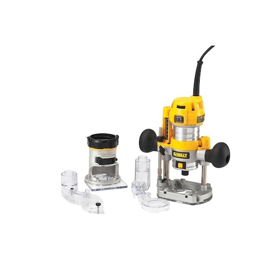 900W 8mm Plunge & Fixed Base Router