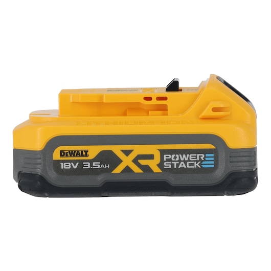 Side right view of 3.5Ah Powerstack battery