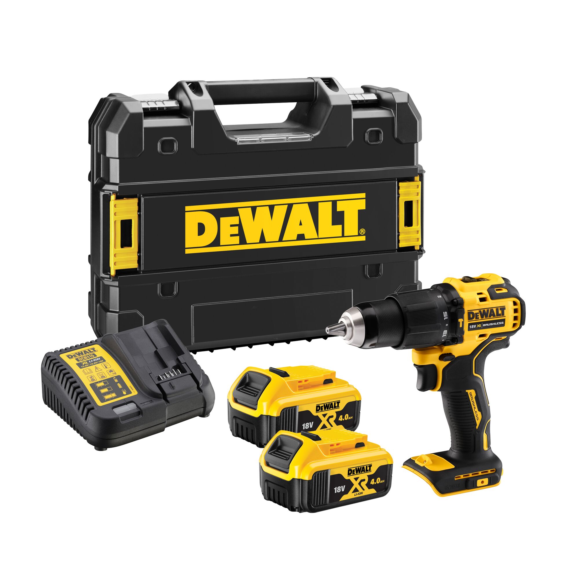 Dewalt drill clearance set 4ah