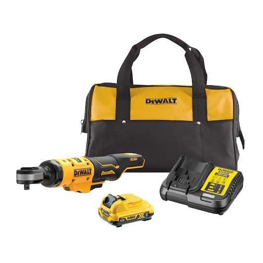 12V XR Brushless Ratchet 3/8 in. - 1 X 2Ah Battery