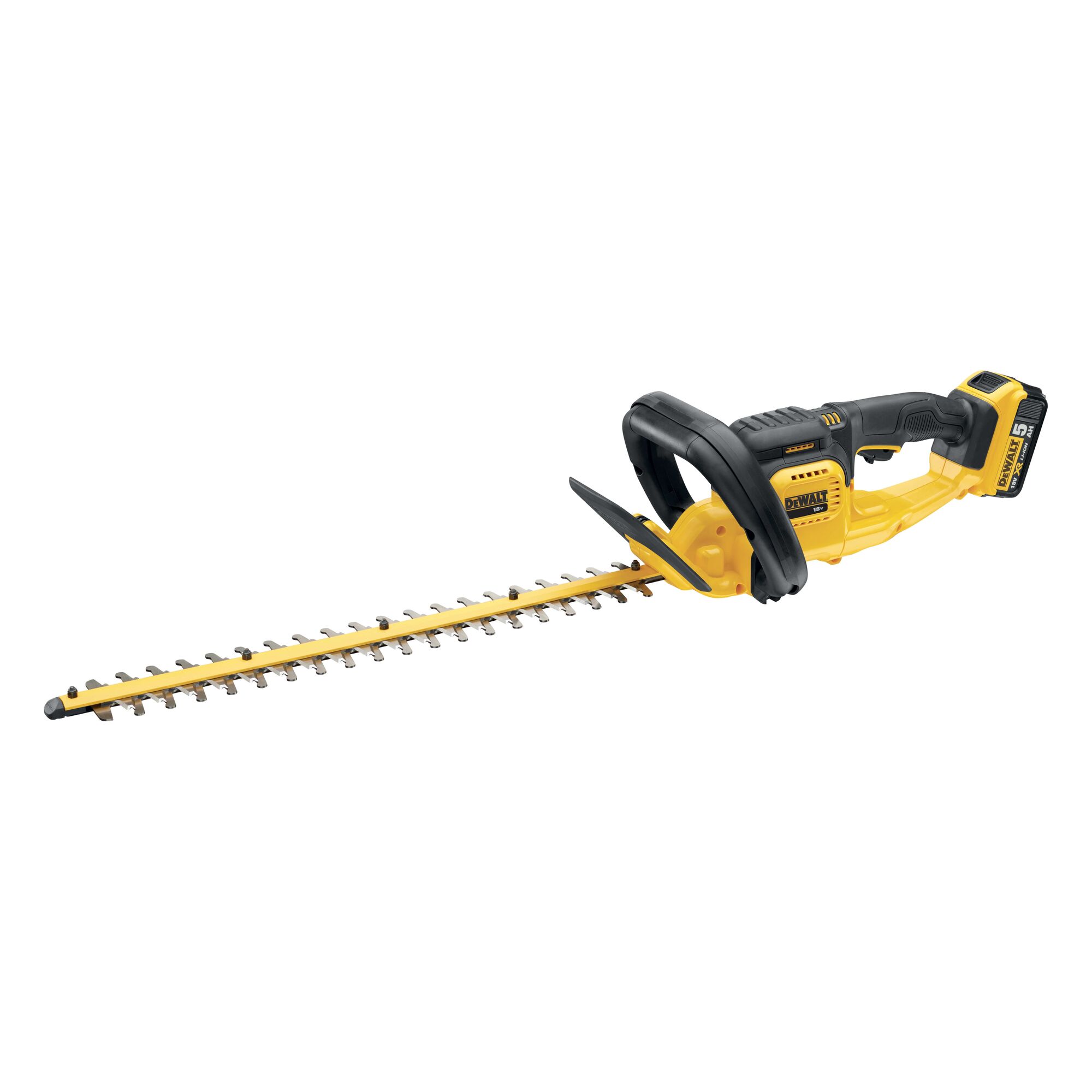 Image of DeWalt DCM563 cordless hedge trimmer at DeWalt Direct website