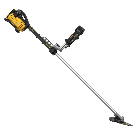 54V Commercial Grade Forestry Saw  (Bull handle) bare unit left side view