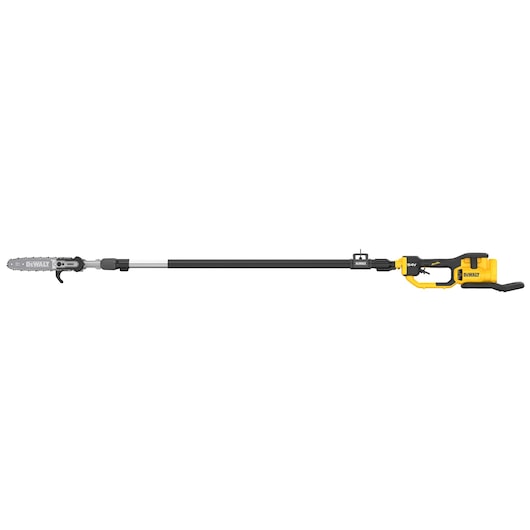54V 10in. Pole Saw bare unit left side view