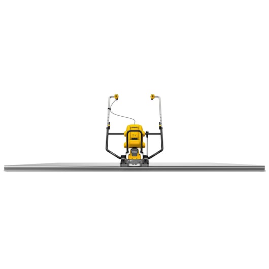 Front view of Powershift Screed with L shaped beam  