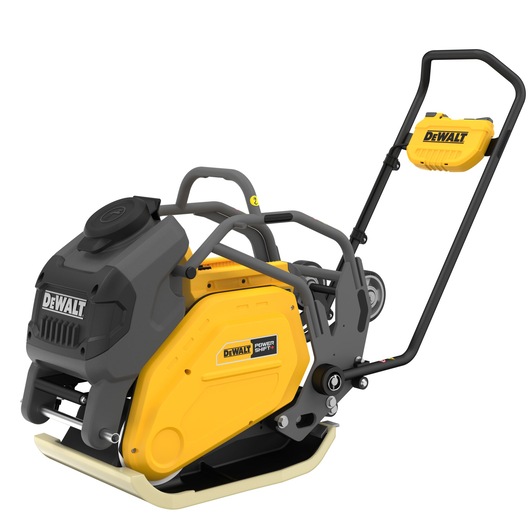 Powershift Plate Compactor with plate protector