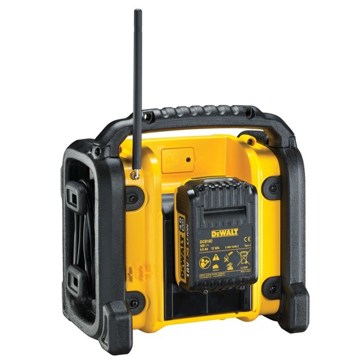 18V XR Compact FM AM Radio