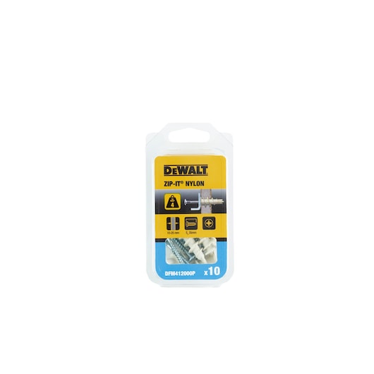 Zip-It Nylon With Screws (10 PK)