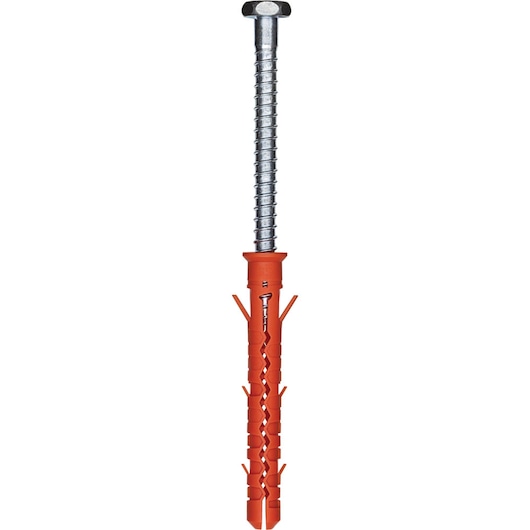 FRAME PLUG NYLON / ZINC CLEAR HEX HEAD (Ø10 x 80 MID)