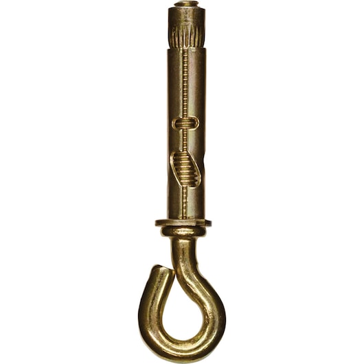SLEEVE ANCHOR ZINC YELLOW EYE BOLT (Ø8 x 45 BULK)