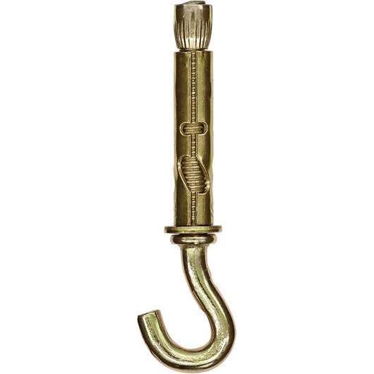 SLEEVE ANCHOR ZINC YELLOW HOOK BOLT (Ø8 x 45 BULK)