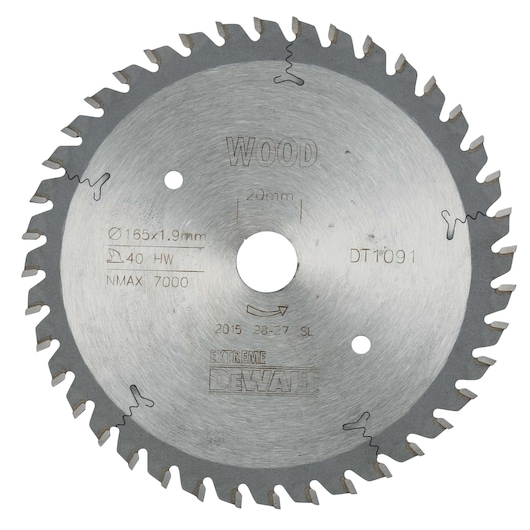 EXTREME WORKSHOP CSB 165mm x 20mm 40T