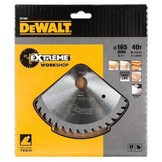 EXTREME WORKSHOP CSB 165mm x 20mm 40T