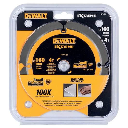EXTREME 160mm x 20mm 4T PCD Multi Material CSB