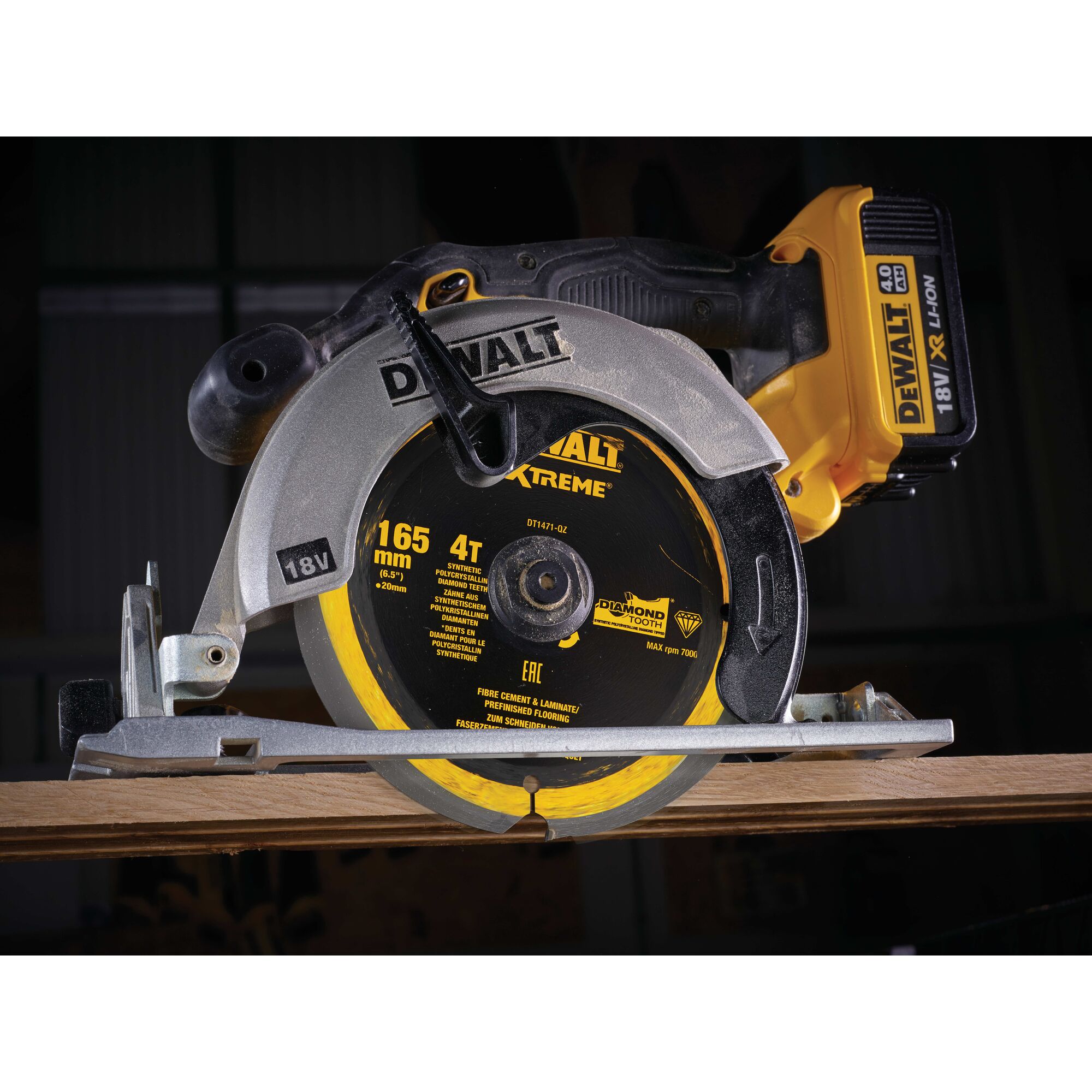 Multi Material Circular Saw Blade 165mm 4T DEWALT
