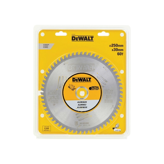Aluminium Cutting Circular Saw Blade 250mm 60T