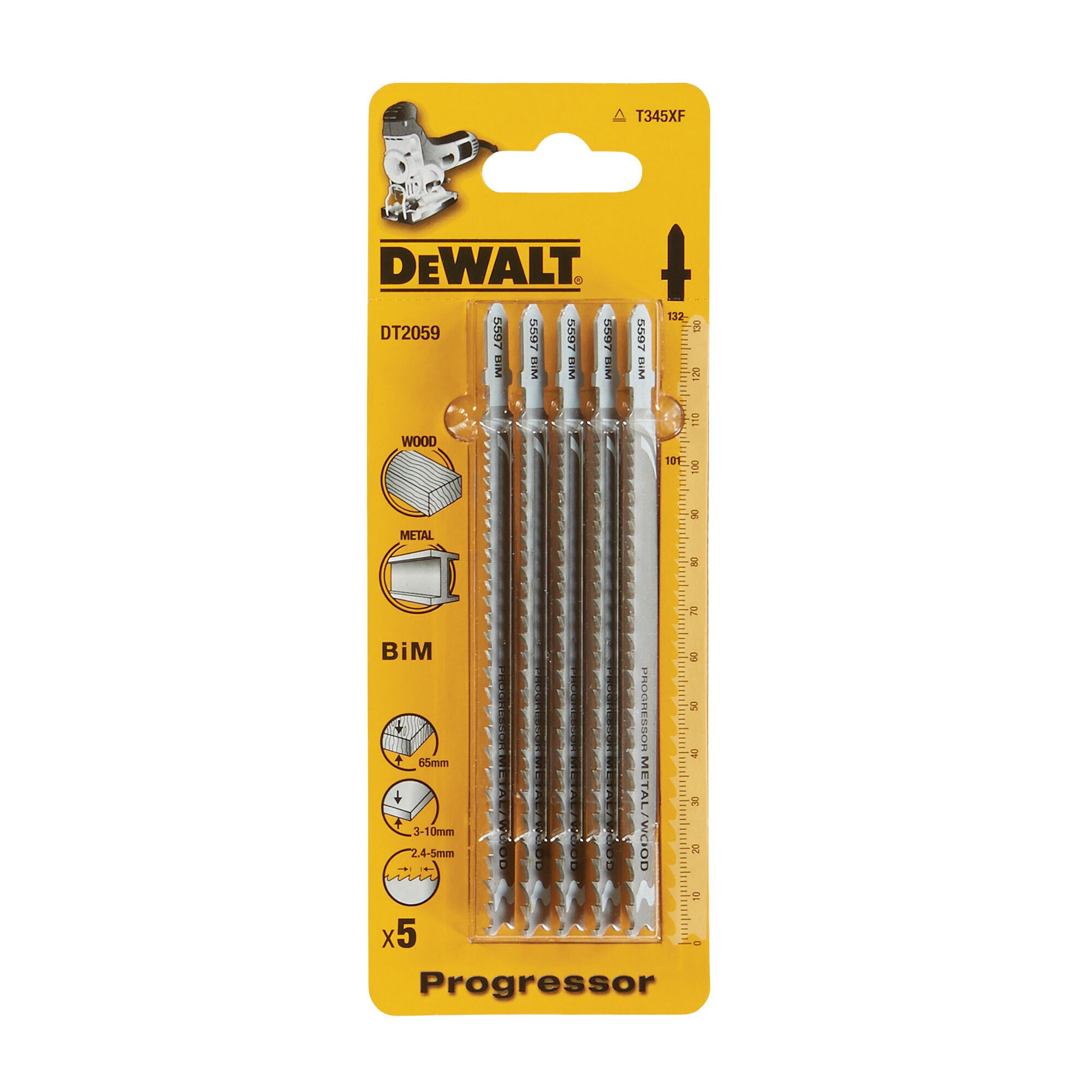 EXTREME BiMetal Jigsaw Blade For Wood And Metal DEWALT