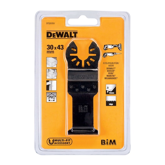 Oscillation Wood with Nails Blade 31mm x 43mm
