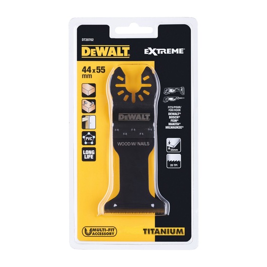 Multitool Blade for wood and metal in pack