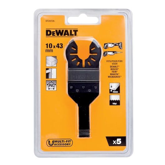 Detail Oscillating Blade (DT20706-QZ x 5)