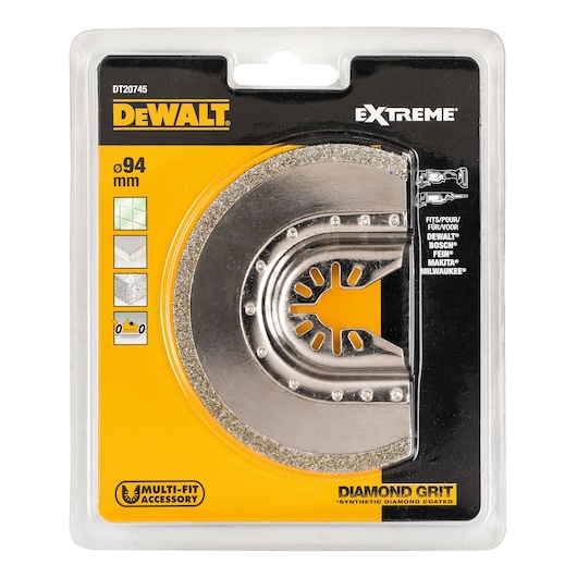 Diamond Half Moon Tile & Grout Blade