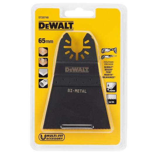 Oscillating Bi Metal Wood w/Nails 64mm