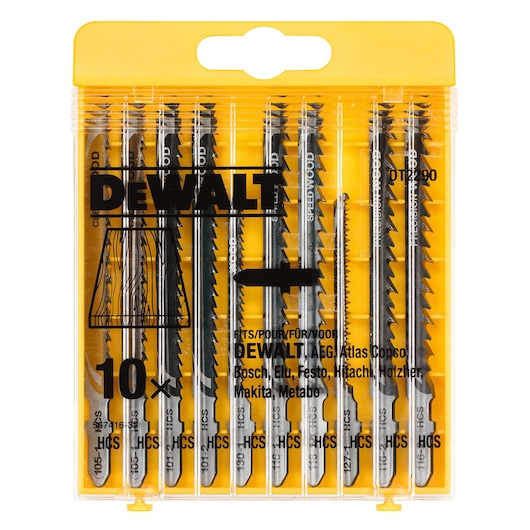 HCS Jigsaw Blade (Wood) 10pc Set