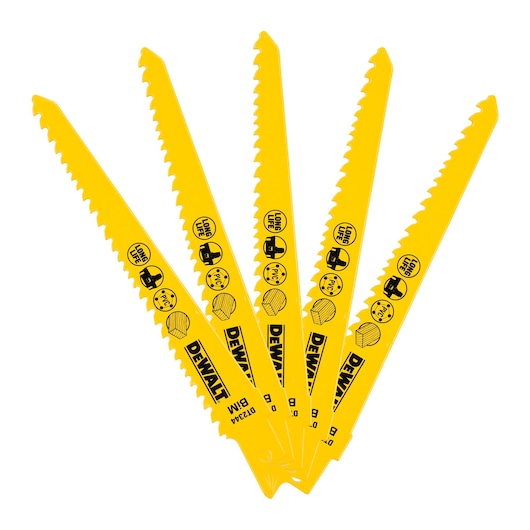 BIM Recip General Wood 152mm 6TPI (5 Pack)