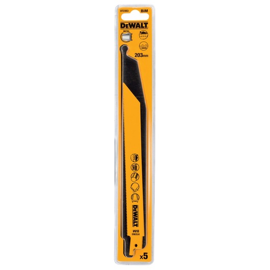 BIM Recip Metal 203mm 14TPI (5 Pack)