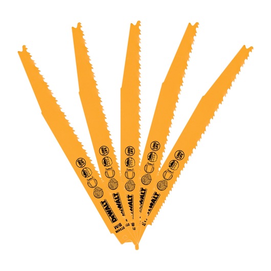 BiM Recip General 203mm 5-10TPI (5 Pack)