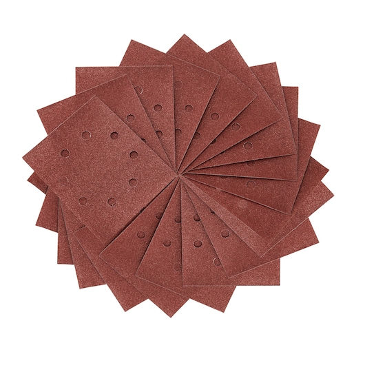 1/4 Sheet 115mm x 140mm 100G Multi Purpose Sandpaper 25 Pack