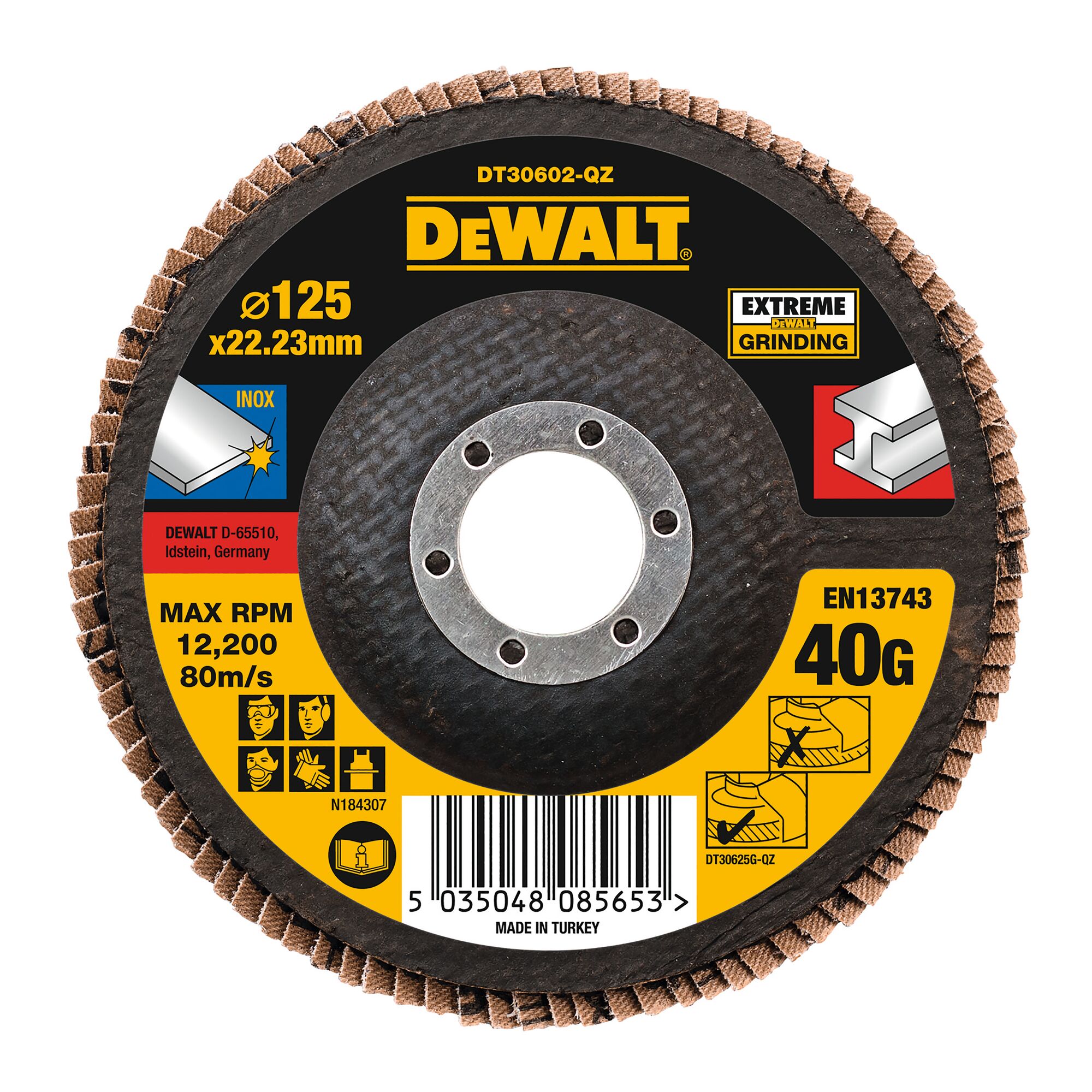 Dewalt flap store disc