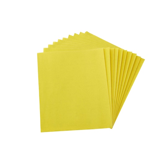 230mm x 280mm 240G Multi Purpose Hand Sanding Sheet 10 Pack