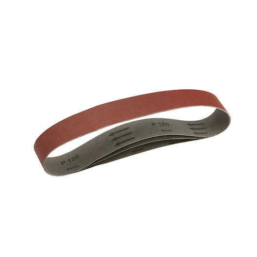 45mm x 715mm 100G Multi-Purpose Sanding Belt 3 Pack