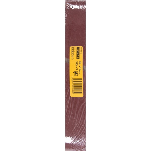 45mm x 715mm 100G Multi-Purpose Sanding Belt 3 Pack