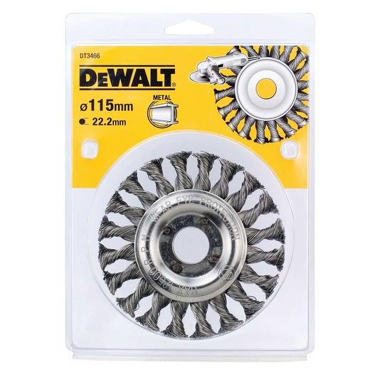 Twist Knot Wire Wheel