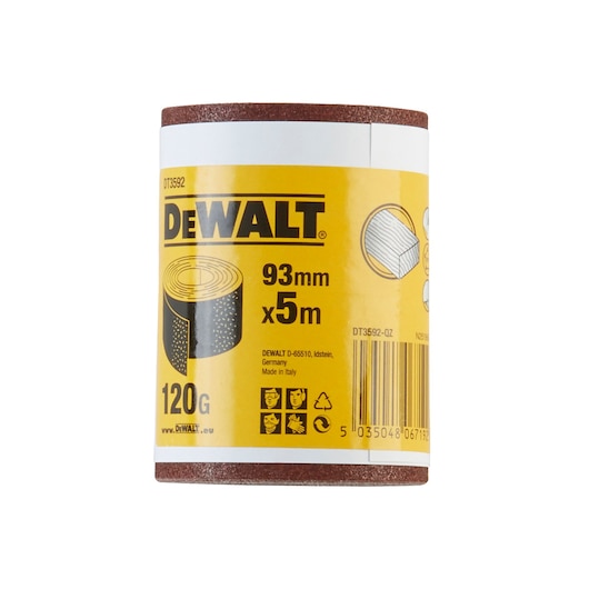 5m x 93mm 120G Multi Purpose Sanding Roll