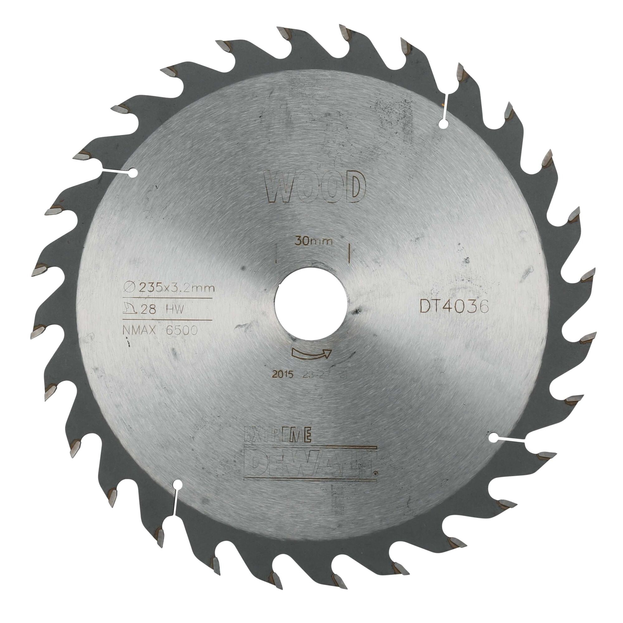 EXTREME Workshop Circular Saw Blade 235 mm 28 Tooth Arbor