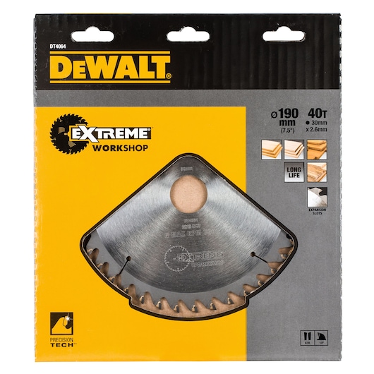 EXTREME WORKSHOP CSB 190mm x 30mm 40T