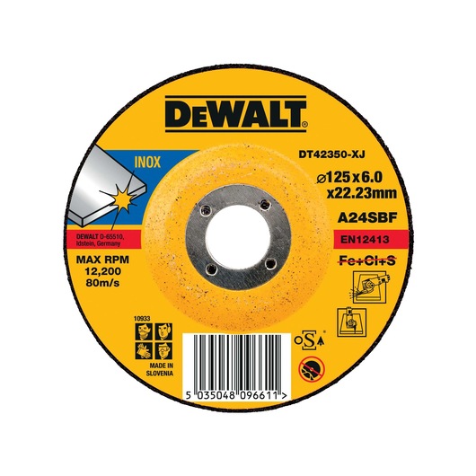 125mm Standard Inox Grinding Discs
