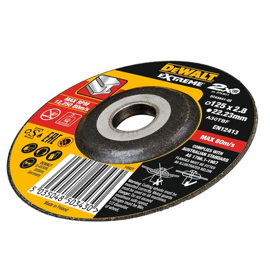EXTREME® BONDED DISC CUTTING (125 mm X 3.0 mm X 22.23 mm)