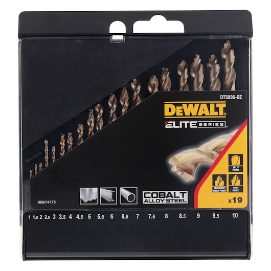 EXTREME® 7mm x 109mm HSS-E Cobalt Alloy Steel Metal Drill Bit (10 Pk)