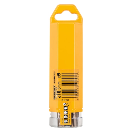 ELITE 10.5mm x 133mm HSS-E Cobalt Alloy Steel Metal Drill Bit (5 Pk)