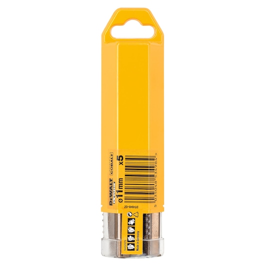 ELITE 11mm x 142mm HSS-E Cobalt Alloy Steel Metal Drill Bit (5 Pk)