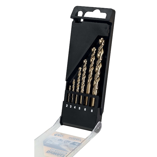ELITE HSS-E Cobalt Alloy Steel Metal Drill Set (6 pc.)