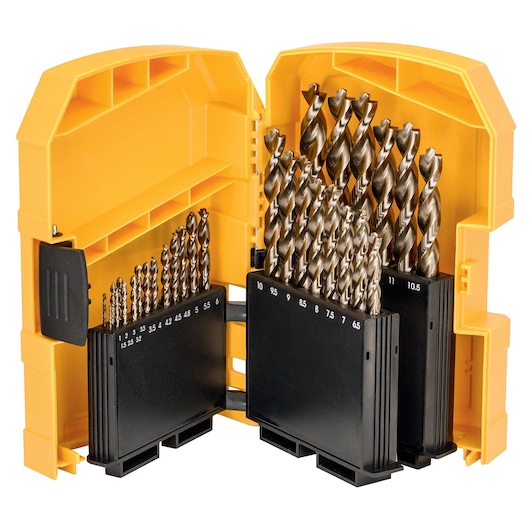 ELITE HSS-E Cobalt Alloy Steel Metal Drill Set (29 pc.)
