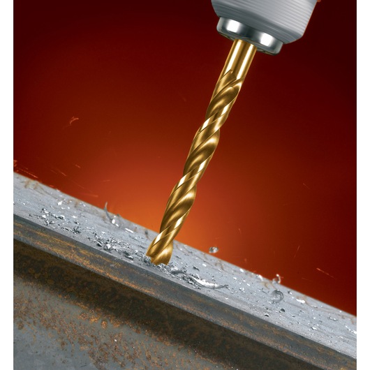 EXTREME 2 5mm HSS-G Gold Ferrous Metal Drill Bit