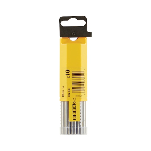 8.5mm HSS-G Metal Drill Bit 10 Pack