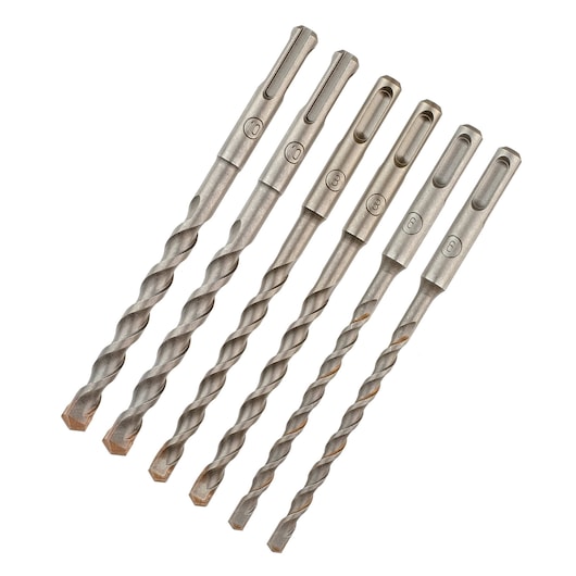 SDS Plus Drilling Set (6 pc)