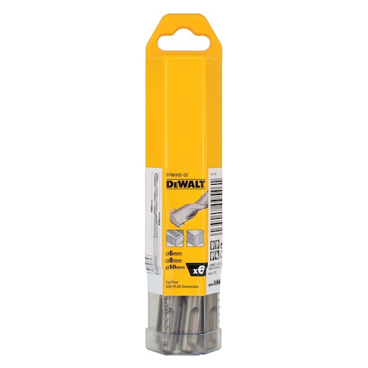 SDS Plus Drilling Set (6 pc)