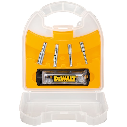 4 piece set diamond drill bits with water supply system